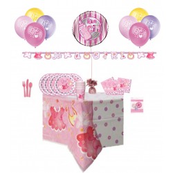 Pack especial ropa de bebe color rosa